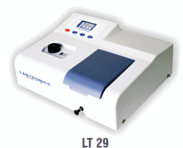 Single Beam Microprocessor UVVIS Spectrophotometer LT-29 – Labtronics