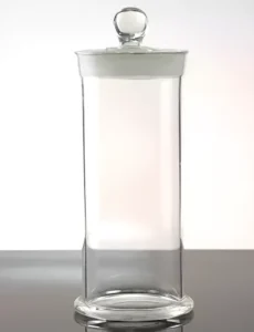 Specimen Jar with Knobbed Stopper {Soda}