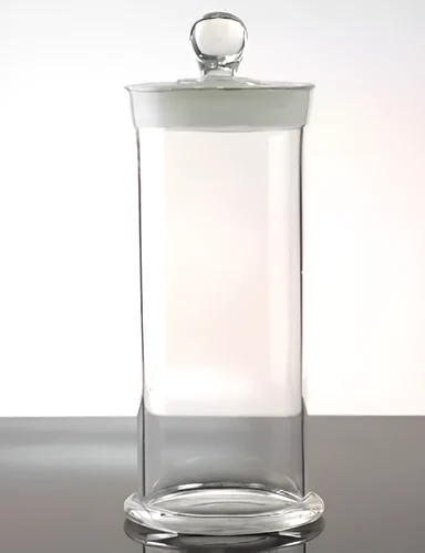 Specimen Jar with Knobbed Stopper {Soda}