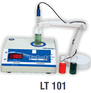 Auto ph Meter (With Stirrer) LT-101-Labtronics