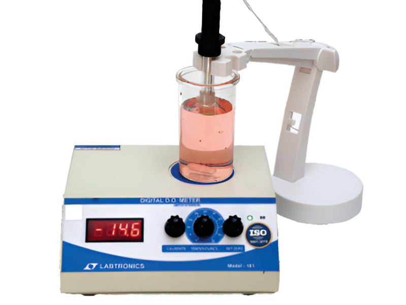 Dissolved Oxygen Meter (With inbuilt Stirrer) LT-181-Labtronics
