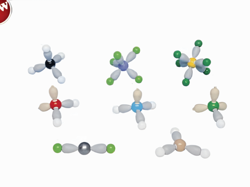 Molecular Model Set-Shapes of Molecules – 8 Model Kit-Polylab