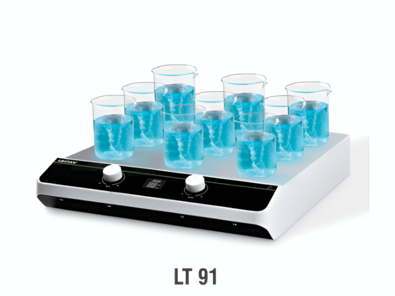Multi Position Magnetic Stirrer (9 STIRRING POINTS) LT-91-Labtronics