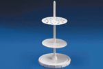 Pipette Stand (Vertical) (For 28 Pipettes)-Polylab