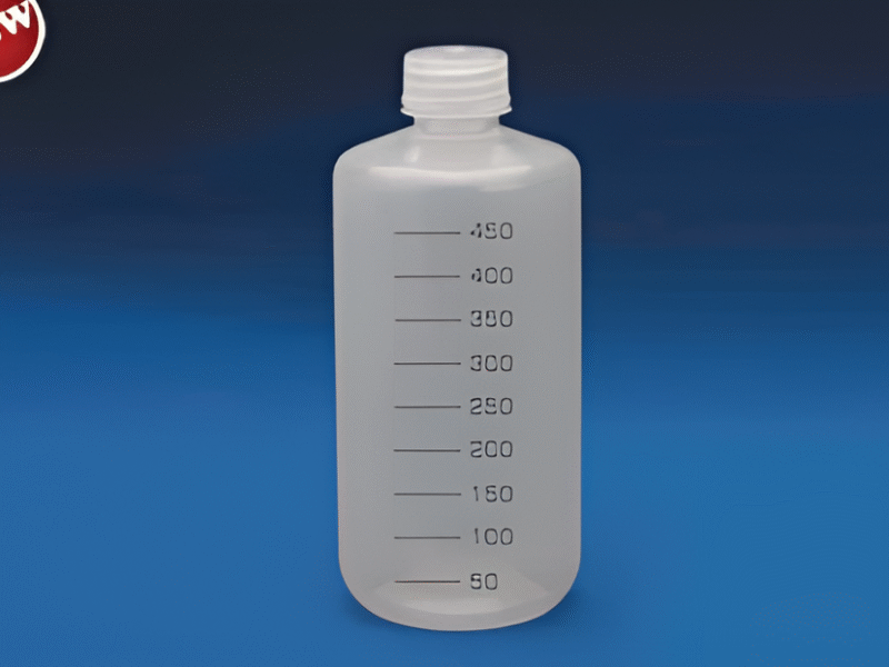 Reagent Bottles (Narrow Mouth) (Printed Graduation)- PP-Polylab