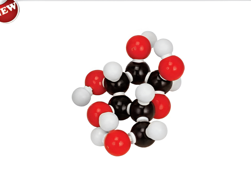 Molecular Model Set – Glucose (C6H12O6)-Polylab