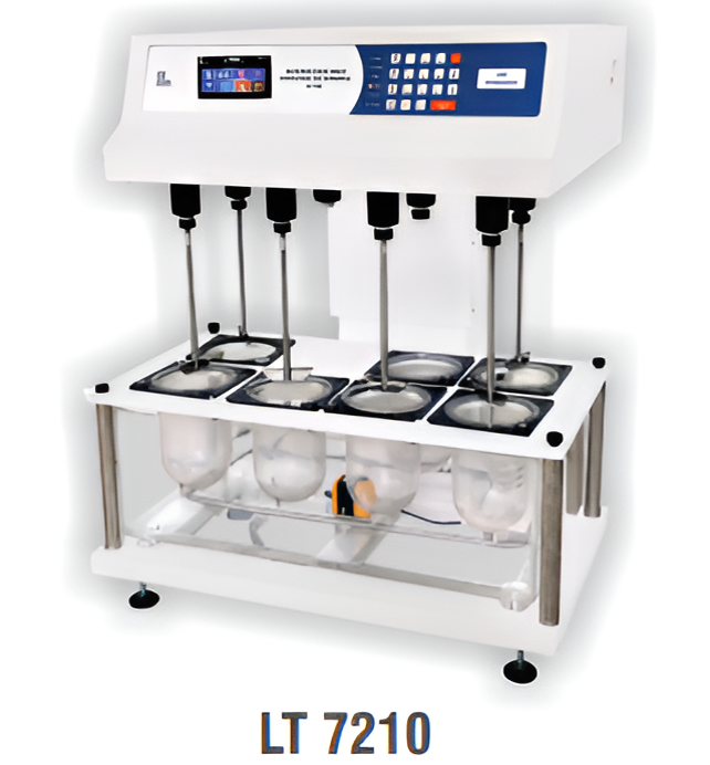 Touch Screen Microprocessor Dissolution Test Apparatus (Eight Basket) LT-7210-Labtronics