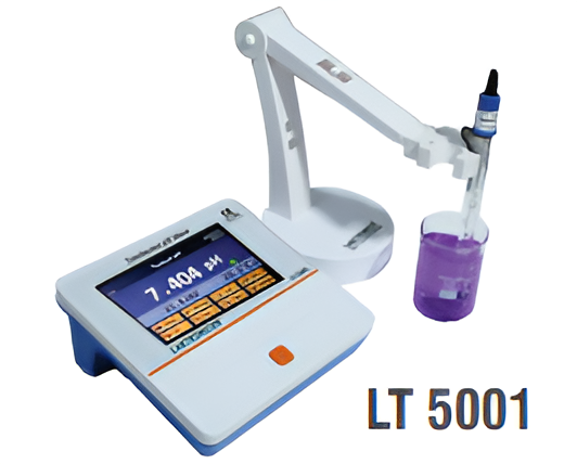 Touch Screen Microprocessor pHTemperaturemv Meter LT-5001-Labtronics