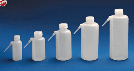 Wash Bottles (New Type)-Polylab