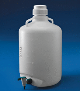 Carboy With Stop Cock-Polylab