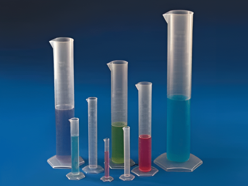 Measuring Cylinders Hexagonal-Polylab