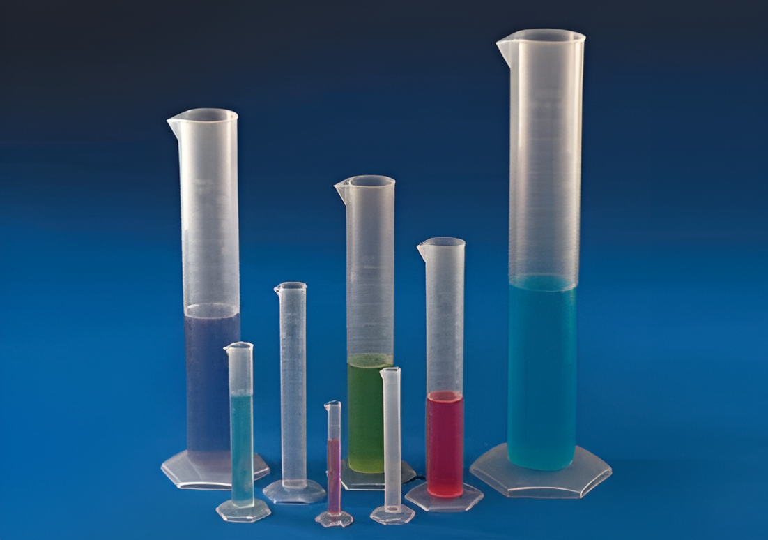 Measuring Cylinders Hexagonal-Polylab