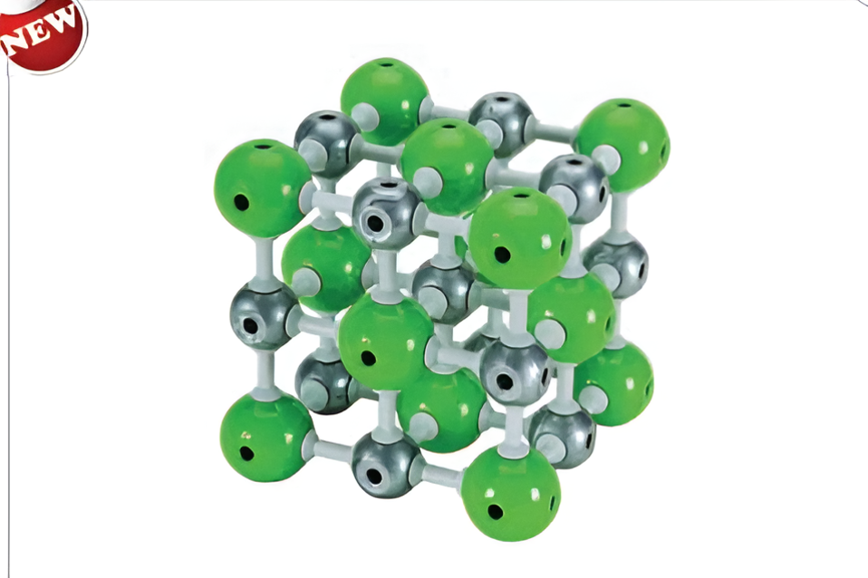 Molecular Model Set – Sodium Chloride – Compact 27 Atoms-Polylab