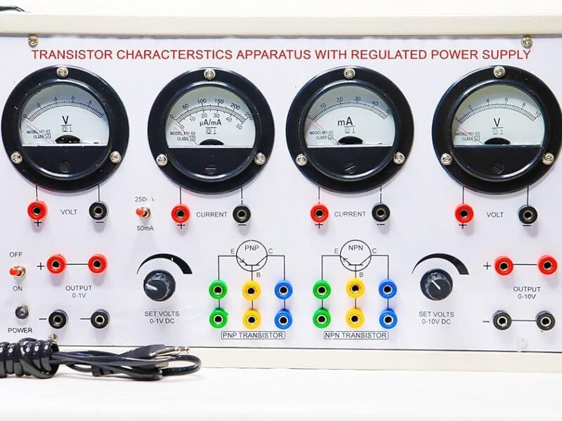 PNP Apparatus (PNP-NPN Transistor Characterstic Apparatus)