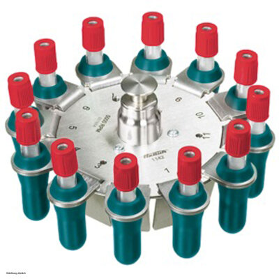 4 Place Swing Out Rotor complete with glass tubes suitable for determination Solubility Index in infant Milk Foods, sulphate content in Chrome plating solution