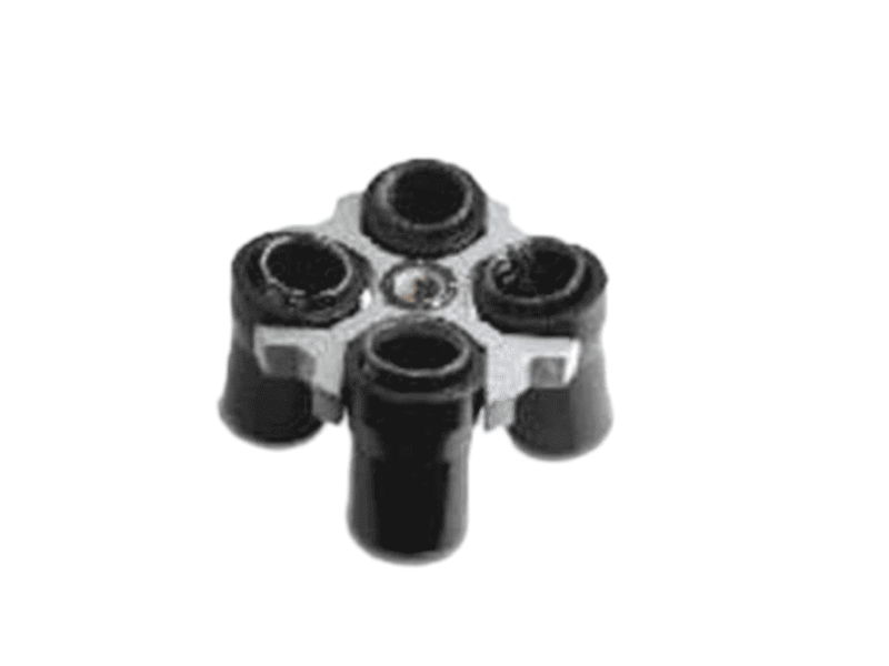 Angle Head (with Glass Tube) with reduction adaptors