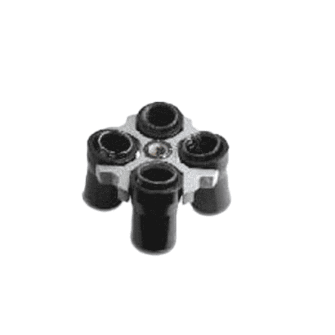 Angle Head (with Glass Tube) with reduction adaptors