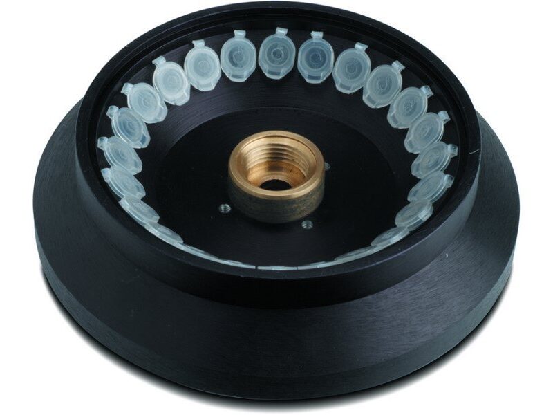 Angle rotor suitable for 12 micro tubes with inserts