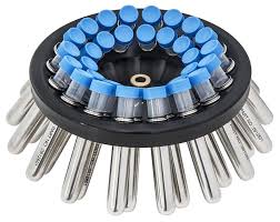Angle Rotor for Round bottom Plastic tubes (with tubes & cushion model C-15R) 32 x 15ml