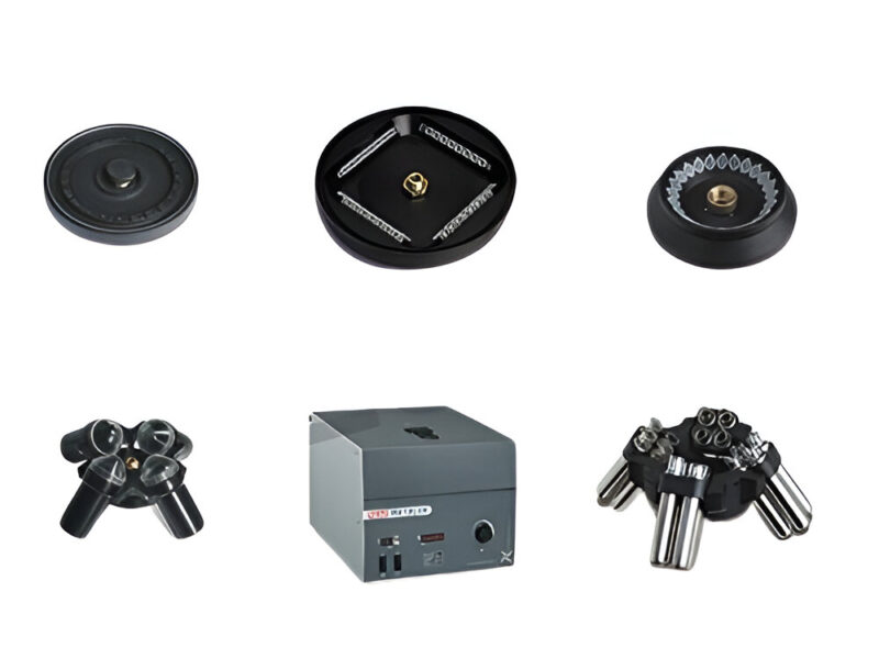 Swing out rotor suitable (supplied with glass tubes)