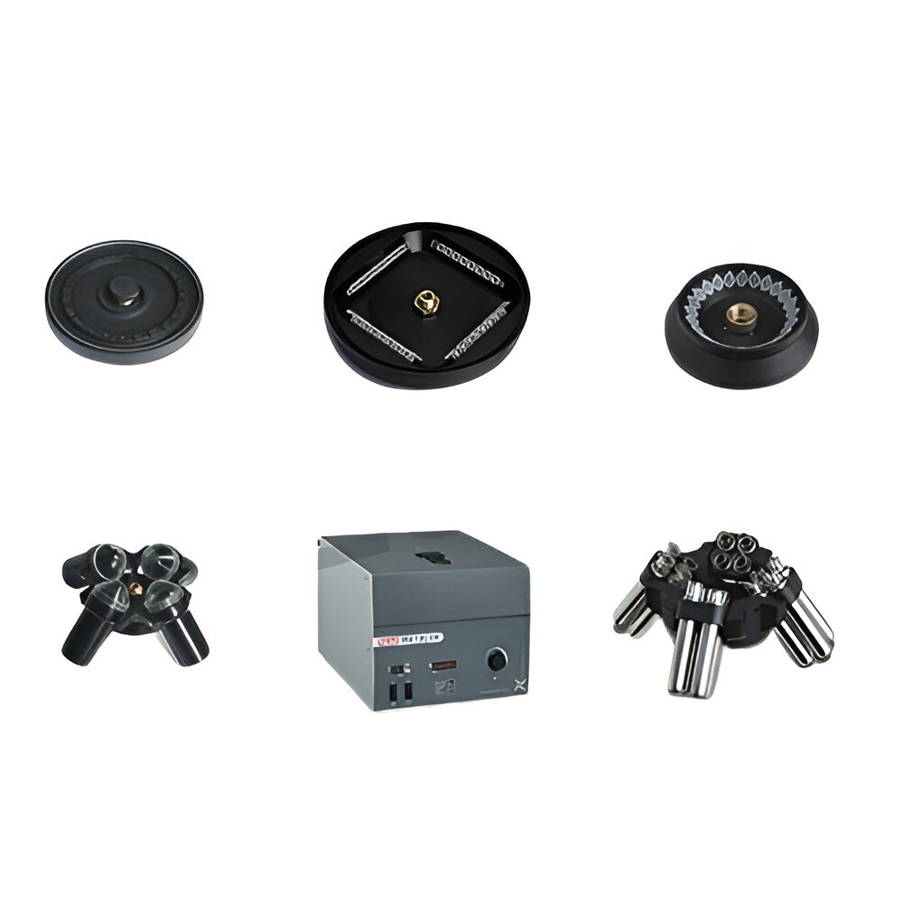 Swing out rotor suitable (supplied with glass tubes)