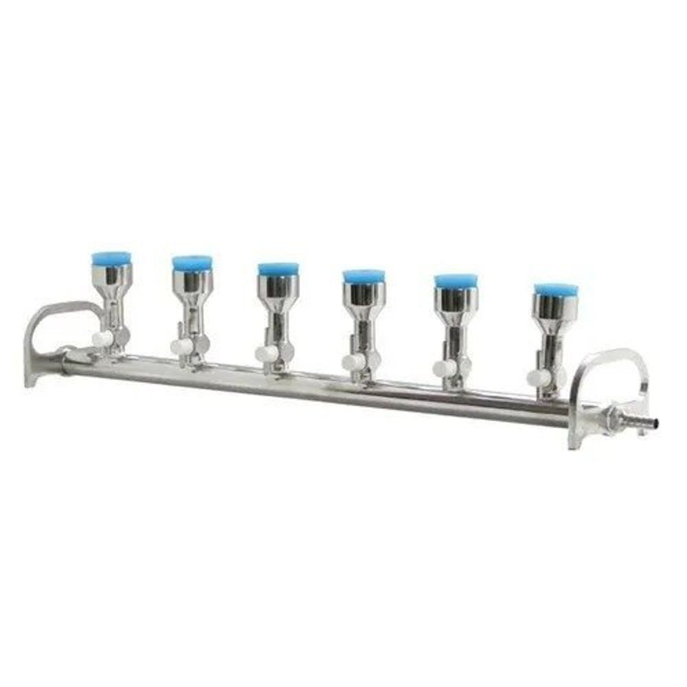 Whatman AS610/3 Suction Steel Vacuum Manifold with Rapid Clamp