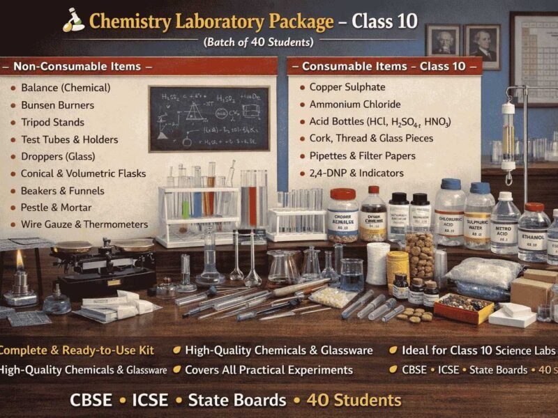 Chemistry Laboratory Package - Class 10