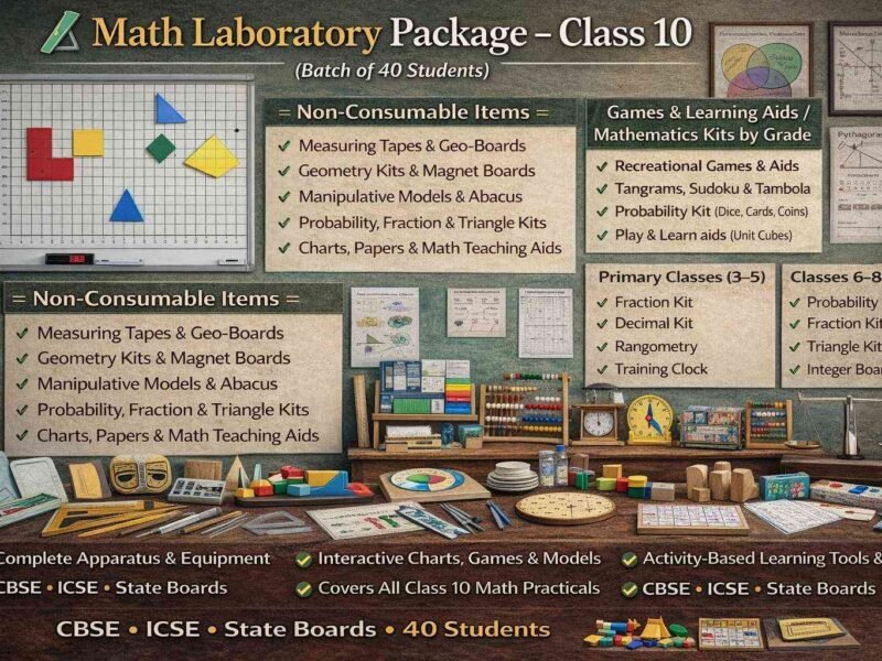 Math Laboratory Package for Class 10