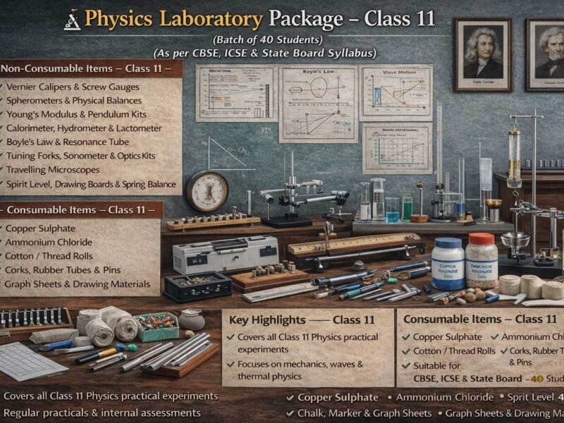 Physics Laboratory Package For Class 11